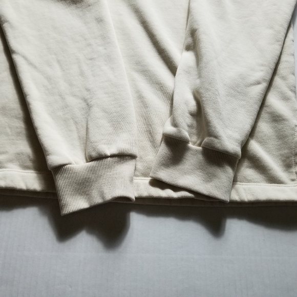 COLUMBIA WOMEN'S CREAM PULLOVER SWEATSHIRT SIZE LARGE - Picture 9 of 12